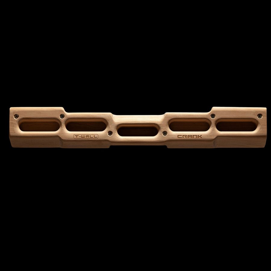 Chwyty wspinaczkowe T-WALL Drewniana Chwytotablica CRANK (1 szt.), XL, łatwe|średnie|trudne,