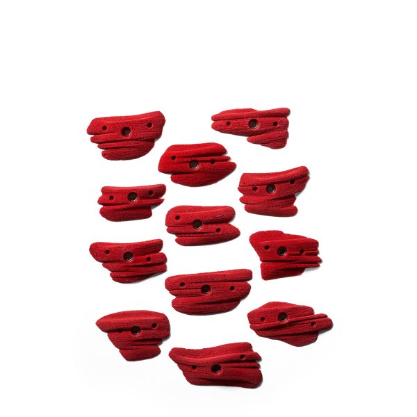 Chwyty wspinaczkowe Jet Stream (PU) Small Crimps, 12 szt. w zestawie, trudne,